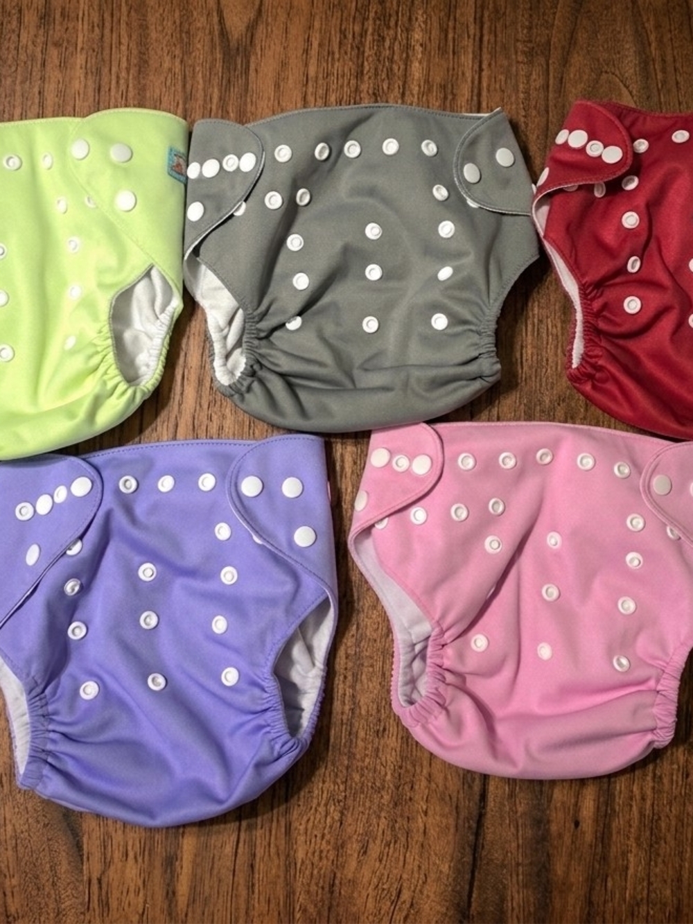 ALVABABY Bundle: 12 Absorbent Inserts + 5 Pocket Diapers - Like New - Picture 2 of 4